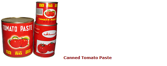 Canned Tomato Paste