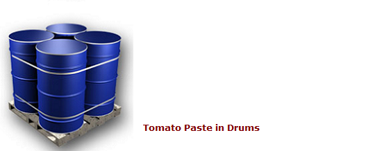 Tomato Paste in Drums